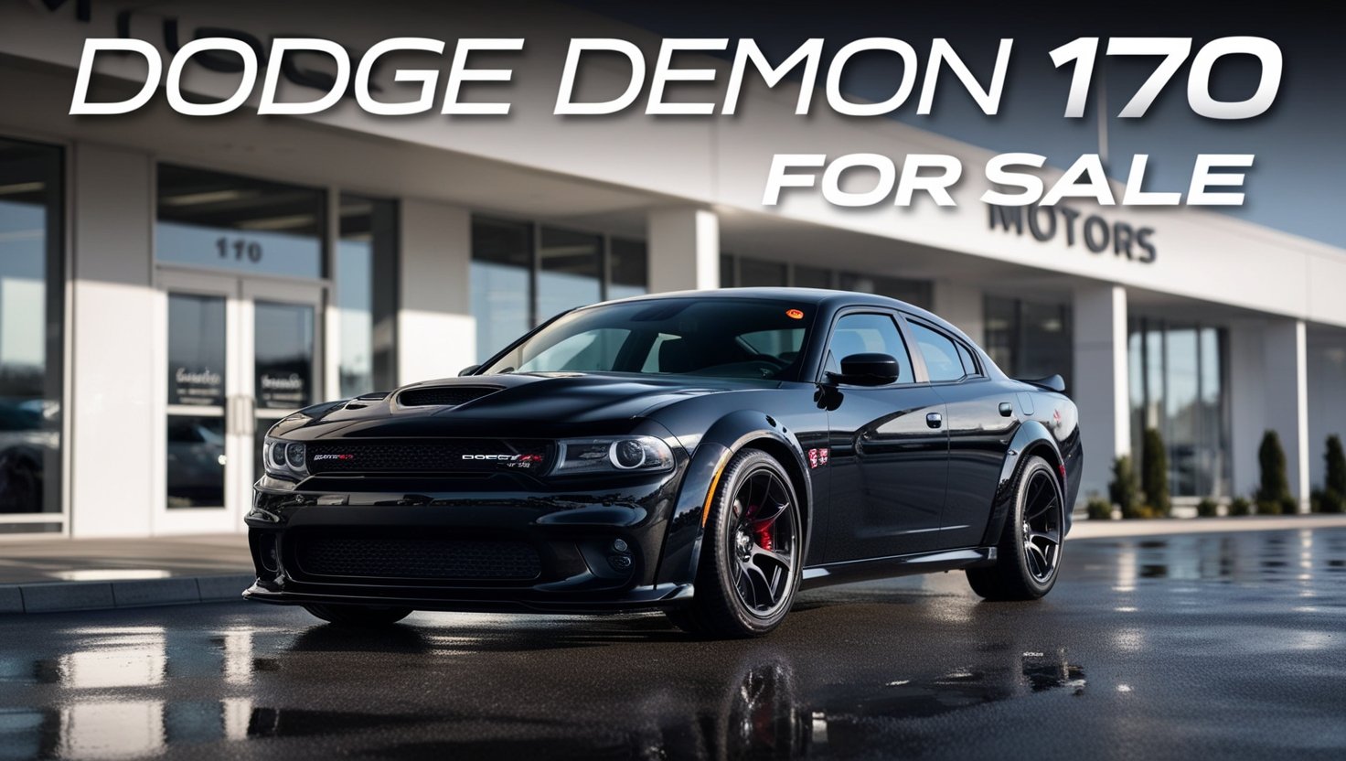 dodge demon 170 for sale