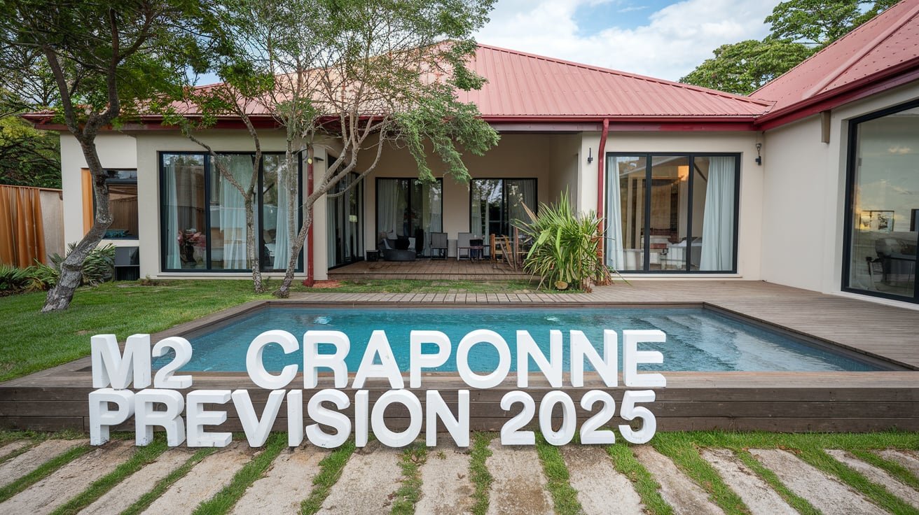 m2 craponne prevision 2025