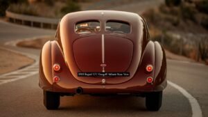 1939 Bugatti Type 57C Gangloff Atlante Coupe rear view