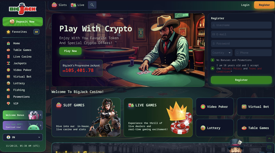 BigJackCasino.com Review